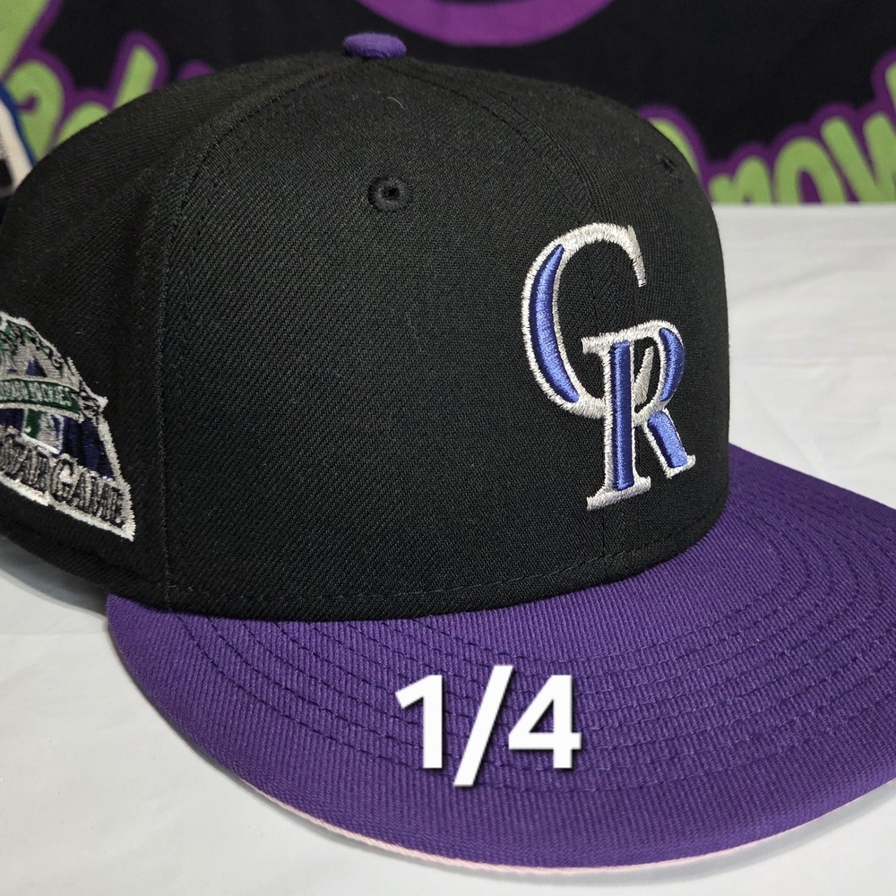 🔴SOLD🔴New Era 7 1/4 - Two Tone Colorado Rockies